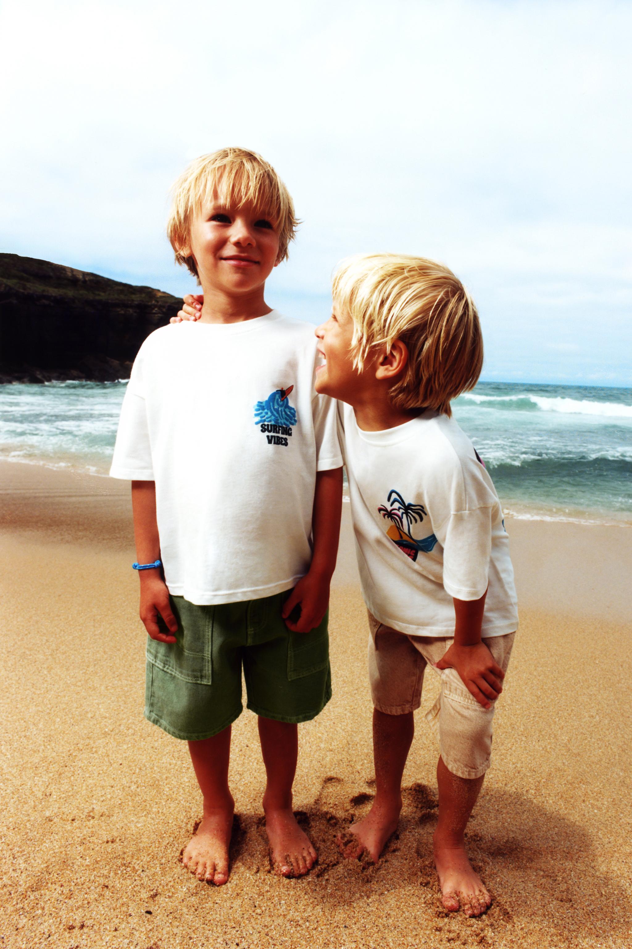 T-SHIRT IMPRIMÉ SURF